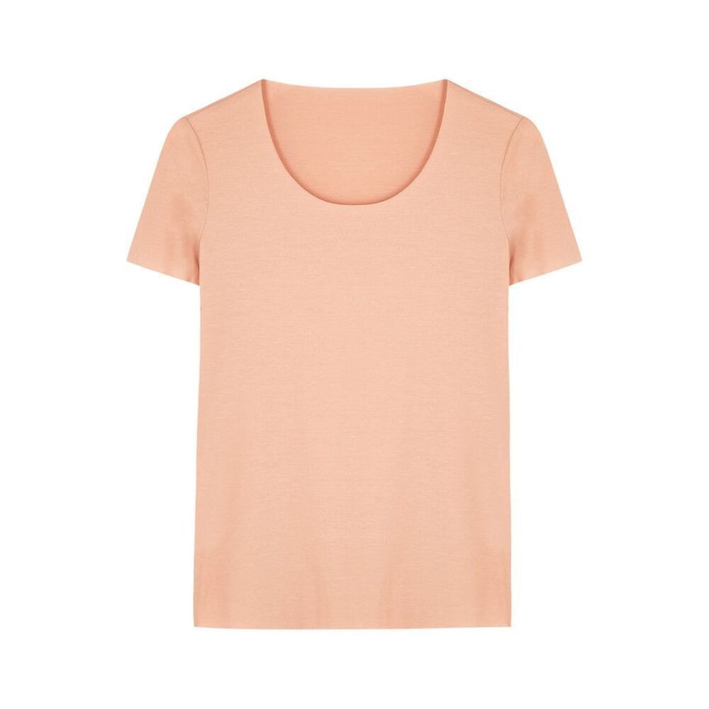 NWT Wolford Aurora Pure Shirt Rosetan Nude L